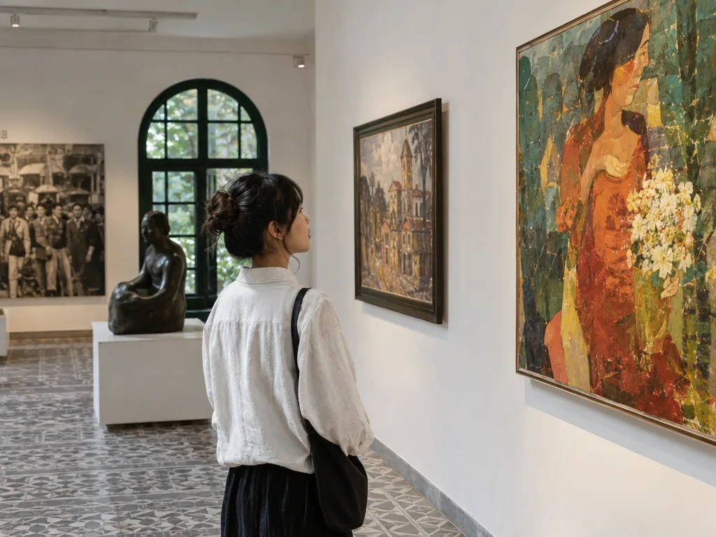 A Self-Guided Hanoi Art Gallery Route for Curious Visitors